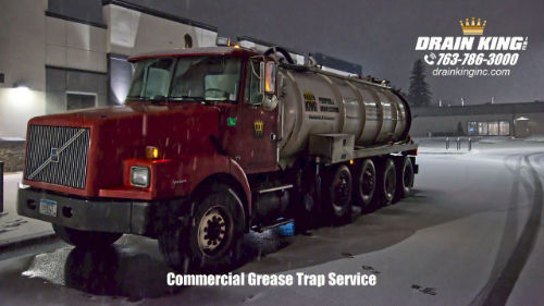Commercial Grease Trap Service Web Drain King Grease Recycling Truck
